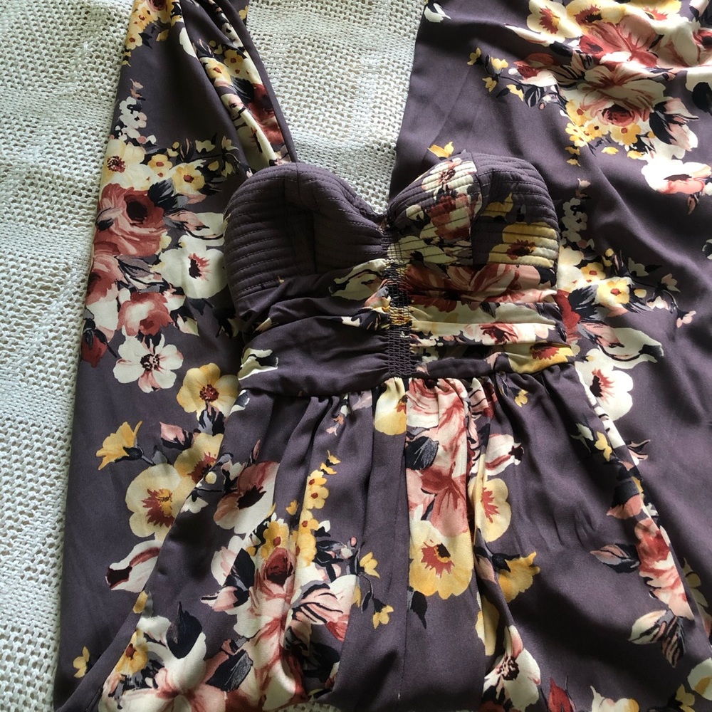 Cute Flowery Jumpsuit